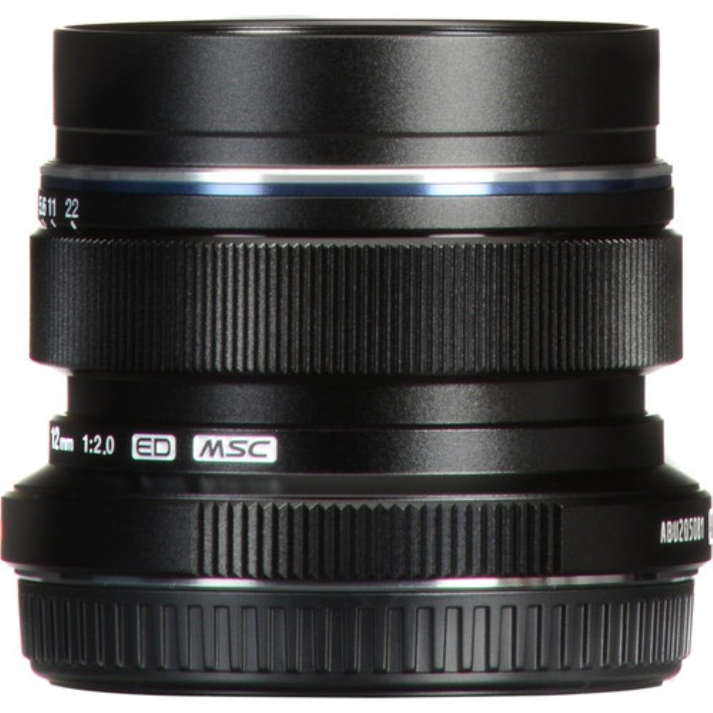 Olympus M.Zuiko Digital ED 12mm f/2 Lens | Black