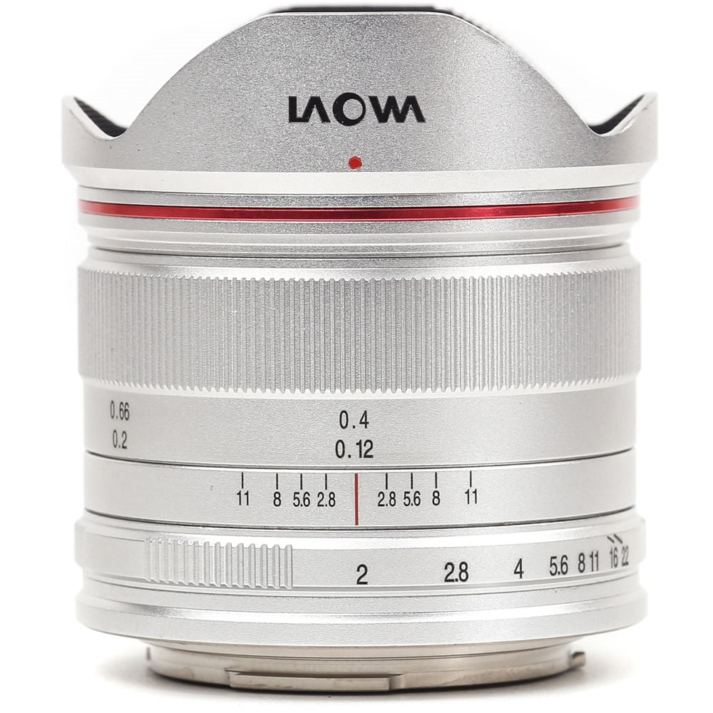 Laowa 7.5mm f/2 MFT Lens for Micro Four Thirds | Ultralight Version, Silver