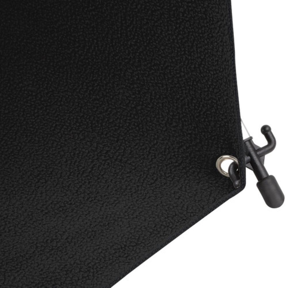 Westcott X-Drop Pro Fabric Backdrop Kit | Rich Black, 8 x 8'