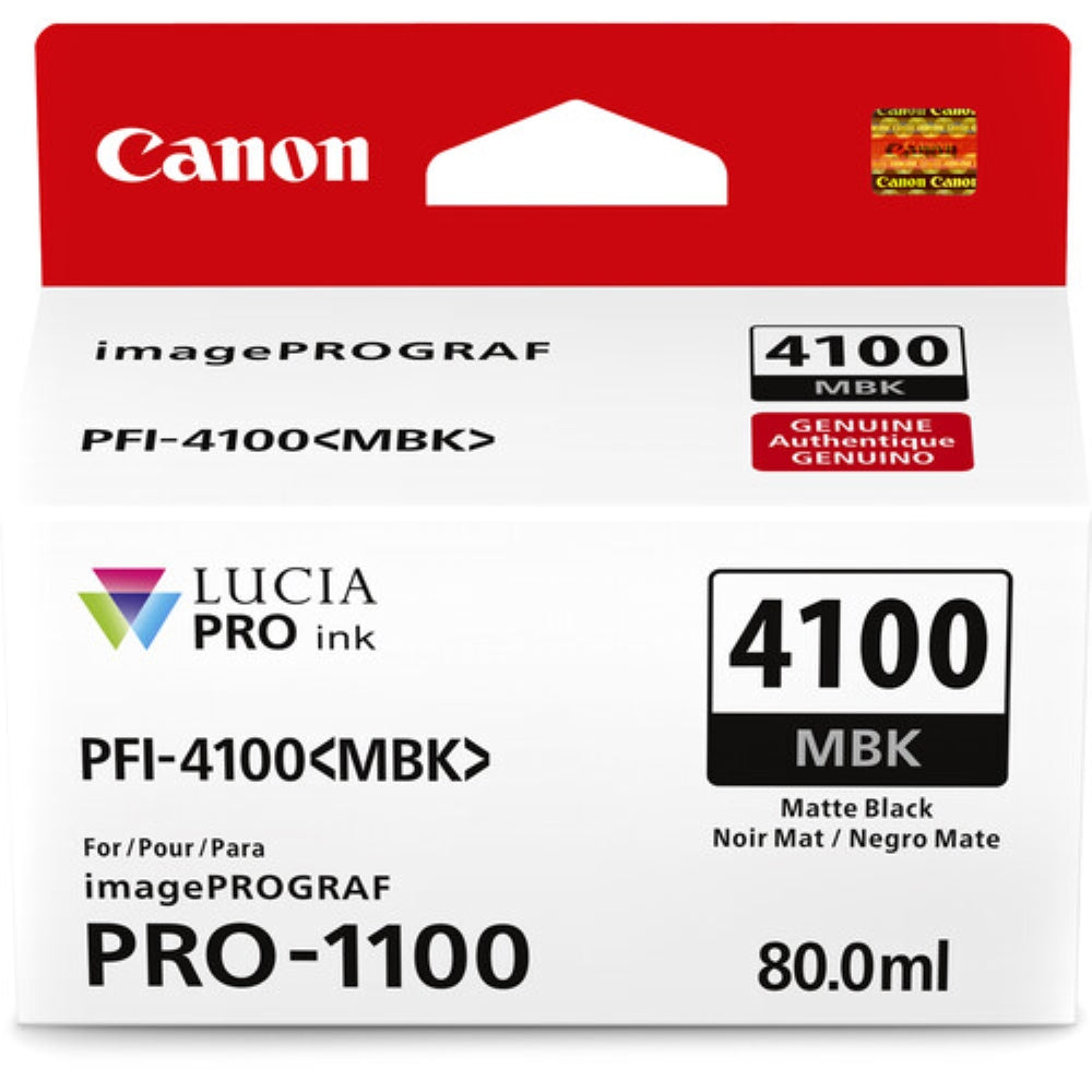 Canon PFI-4100 Matte Black Pigment Ink Tank | 80mL