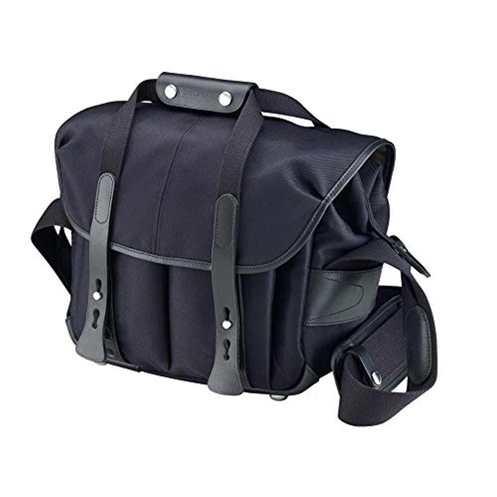 Billingham 207 Camera Bag | Black with Black Leather Trim