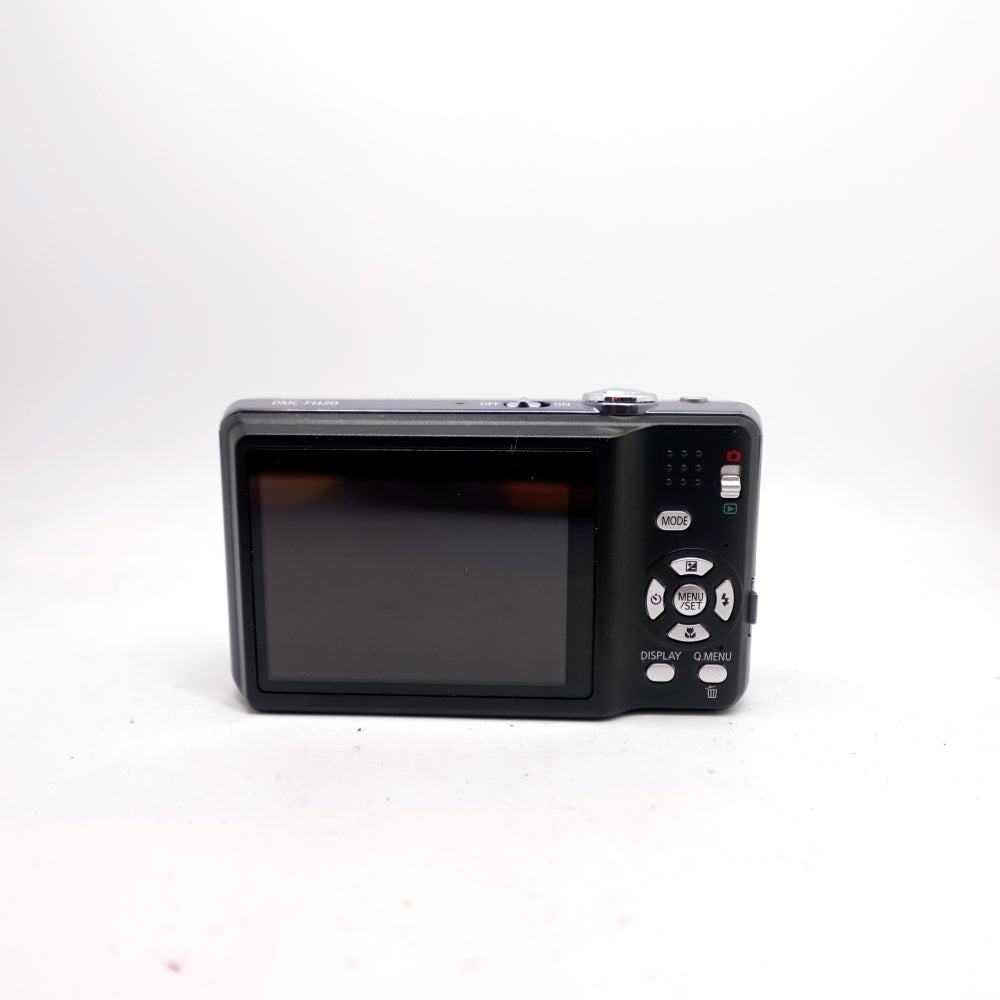 Used Panasonic Lumix DMC-FH20 Digital Point and Shoot Camera | Black | U8+