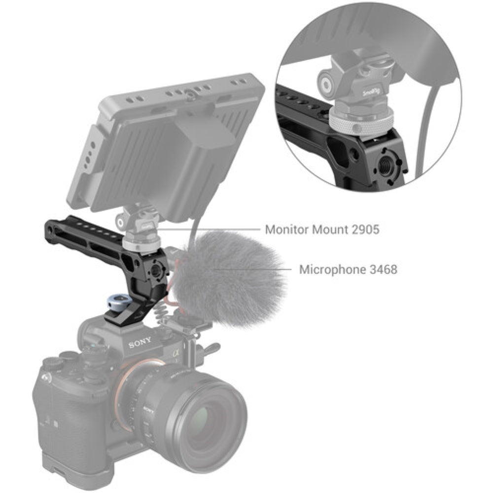 SmallRig Top Handle with Cold Shoe | Lite