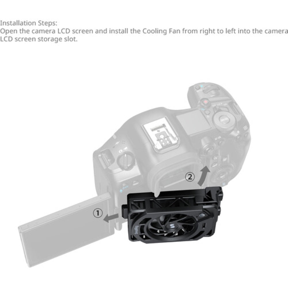 SmallRig Cooling Fan for Canon EOS R5 Mark II & R5