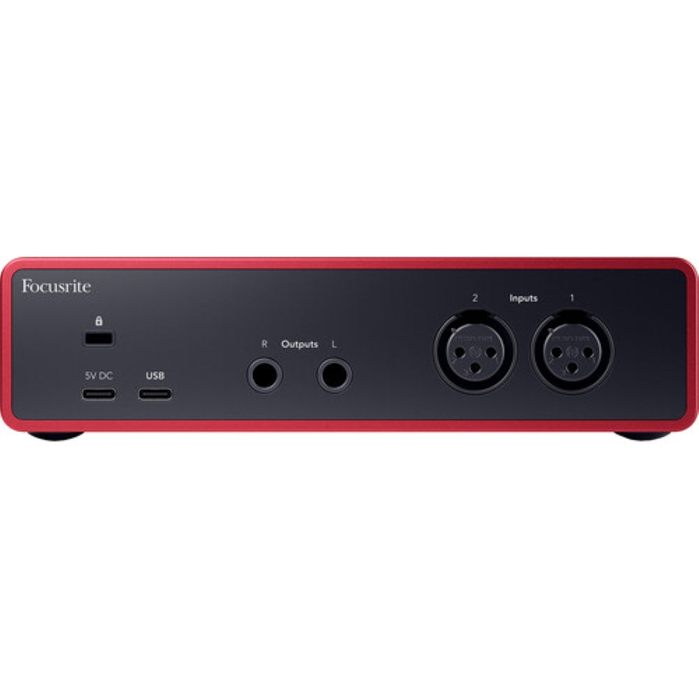 Focusrite Scarlett 2i2 Studio USB-C Audio Interface with Microphone and Headphones | 4th Generation