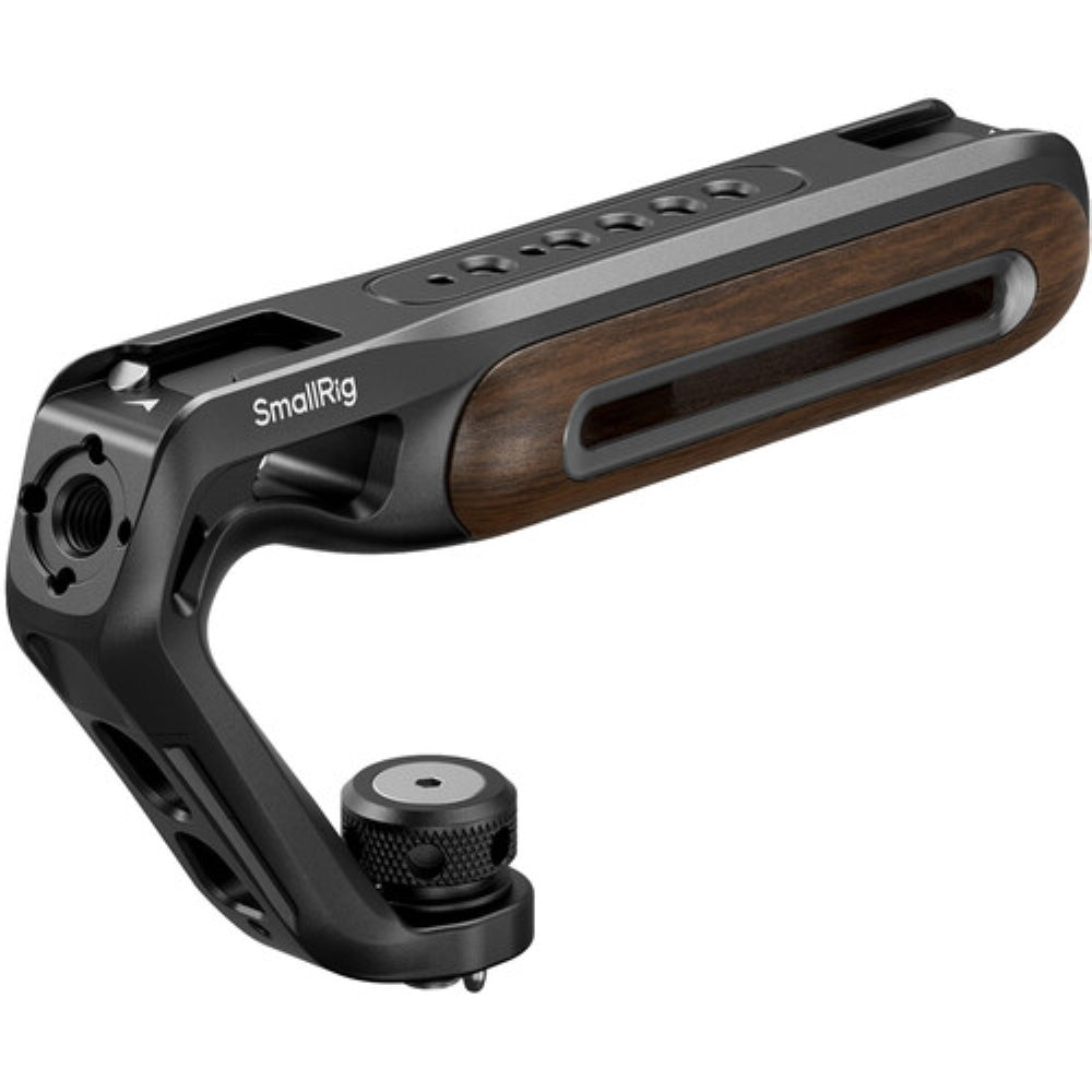 SmallRig Wooden Top Handle with 1/4"-20 & 3/8"-16 Locating Screw