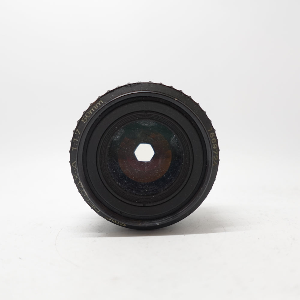 Used SMC Pentax-A 50mm f/1.7 SLR Camera Lens | Black | U8