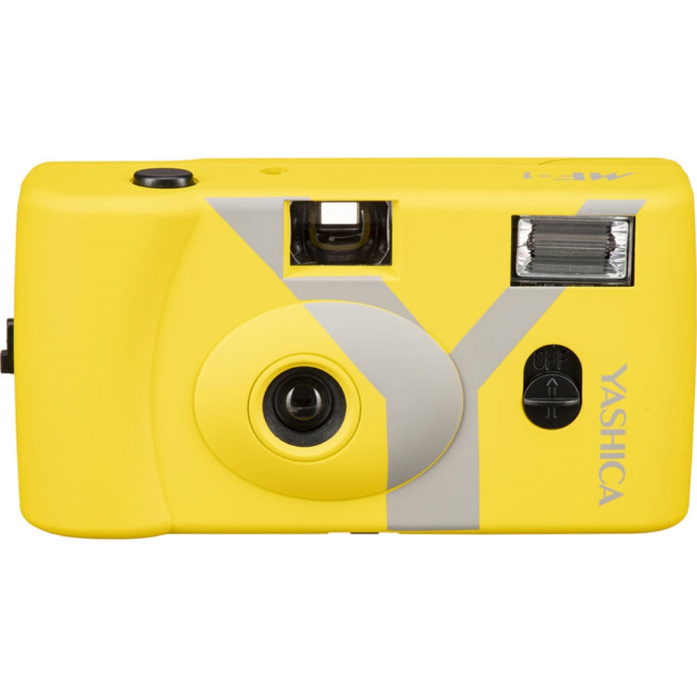 Yashica MF-1 Snapshot 35mm Film Camera | Yellow