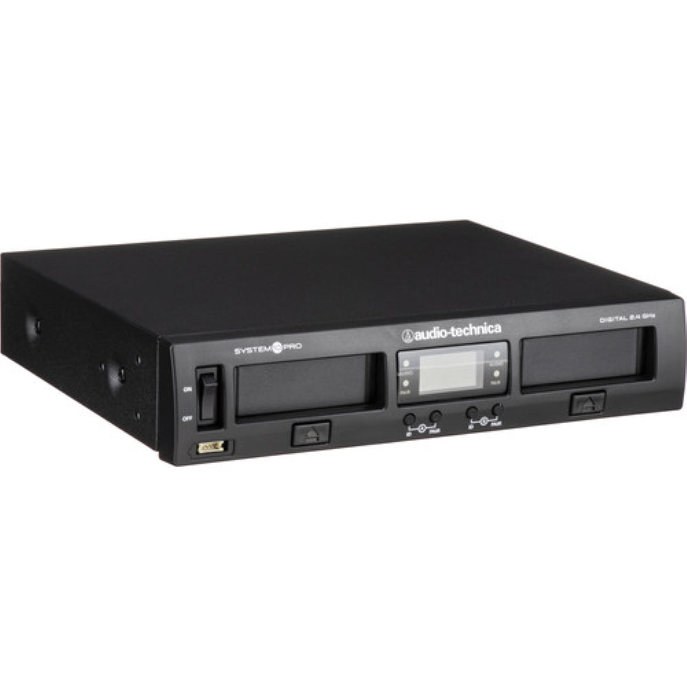 Audio-Technica ATW-1322 System 10 PRO Dual-Channel Digital Wireless Handheld Microphone System | 2.4 GHz