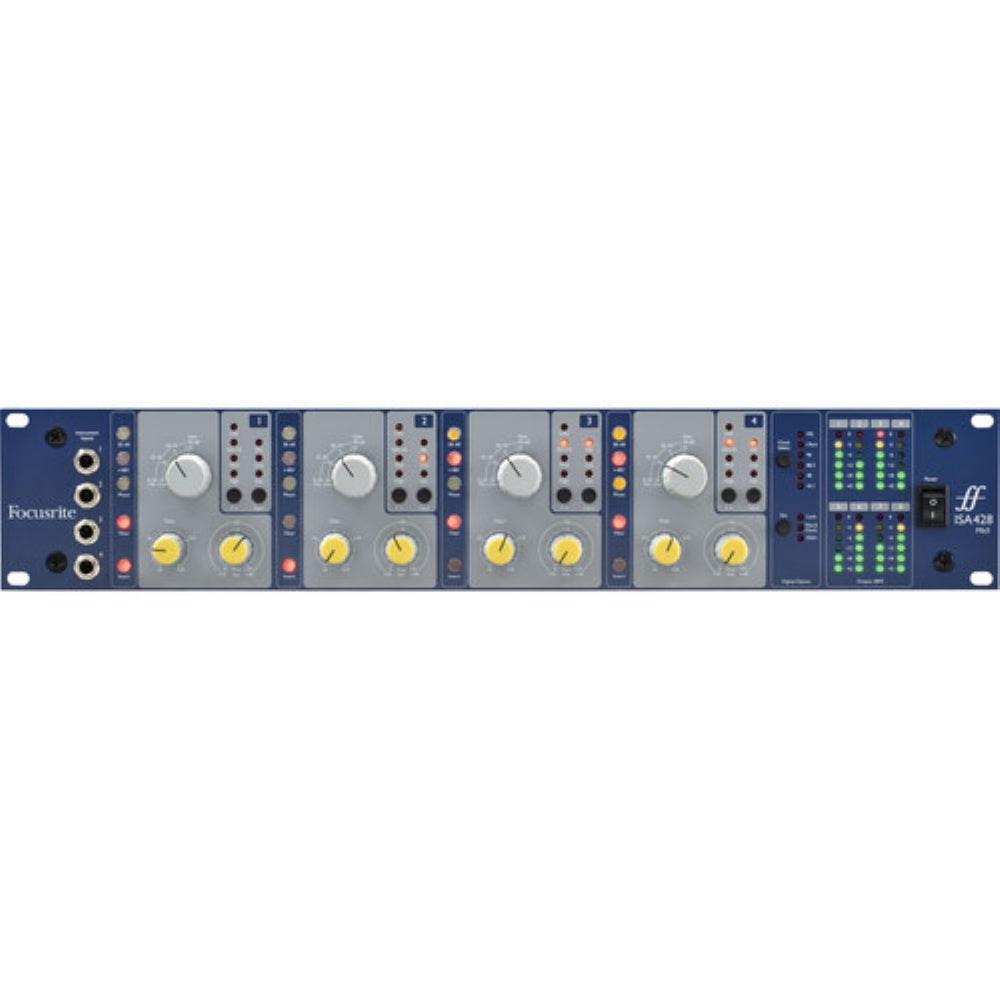 Focusrite ISA428 MkII Rackmount 4-Channel Microphone Preamp