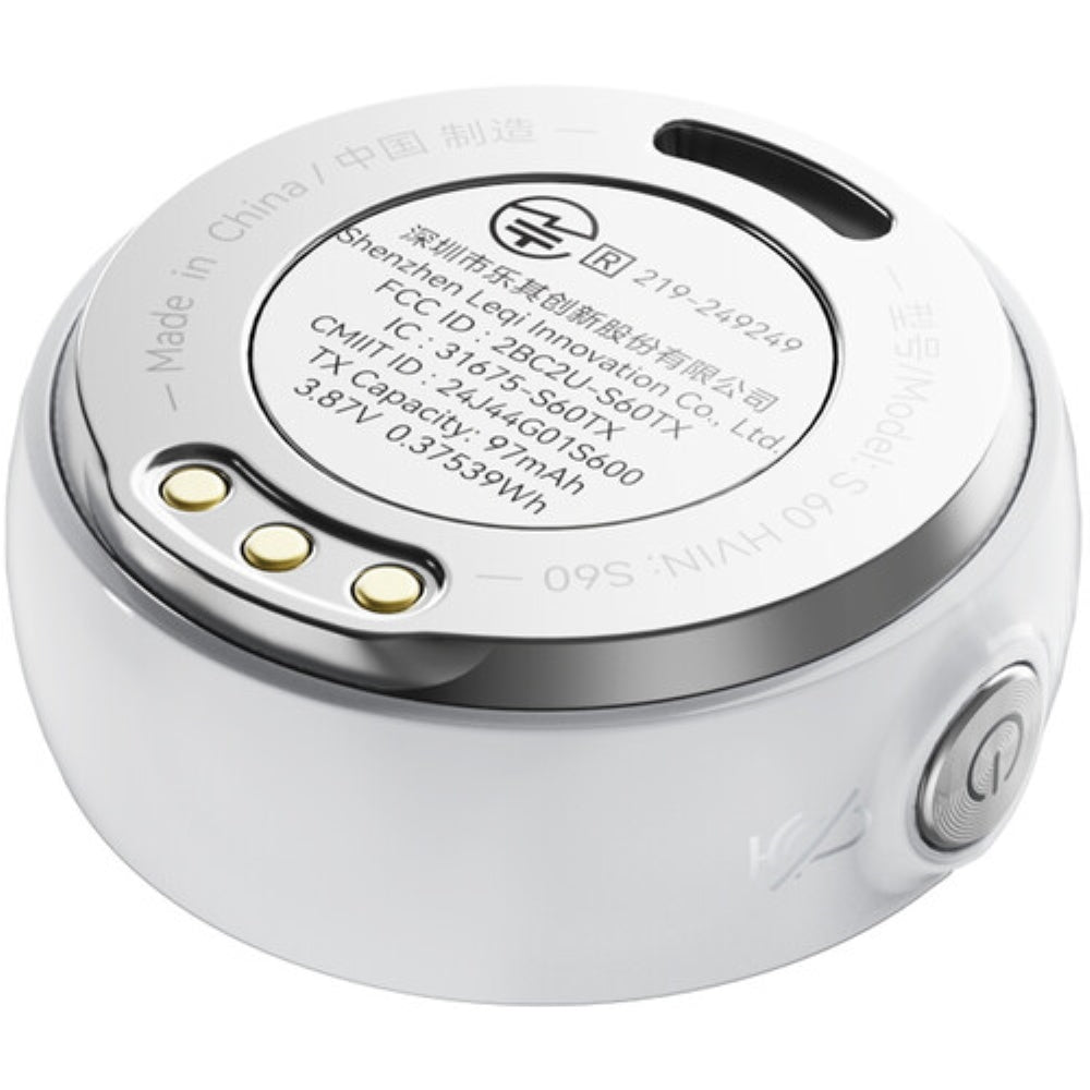 SmallRig S 60 2-Person Wireless Microphone System with USB-C Connector for Mobile Devices | 2.4 GHz, White