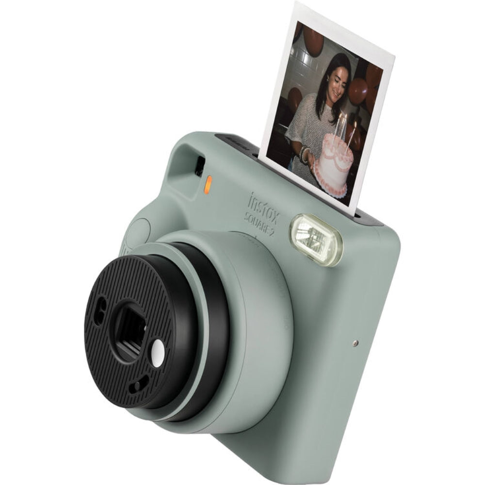 FUJIFILM instax SQUARE 2 Instant Film Camera | Slate Blue