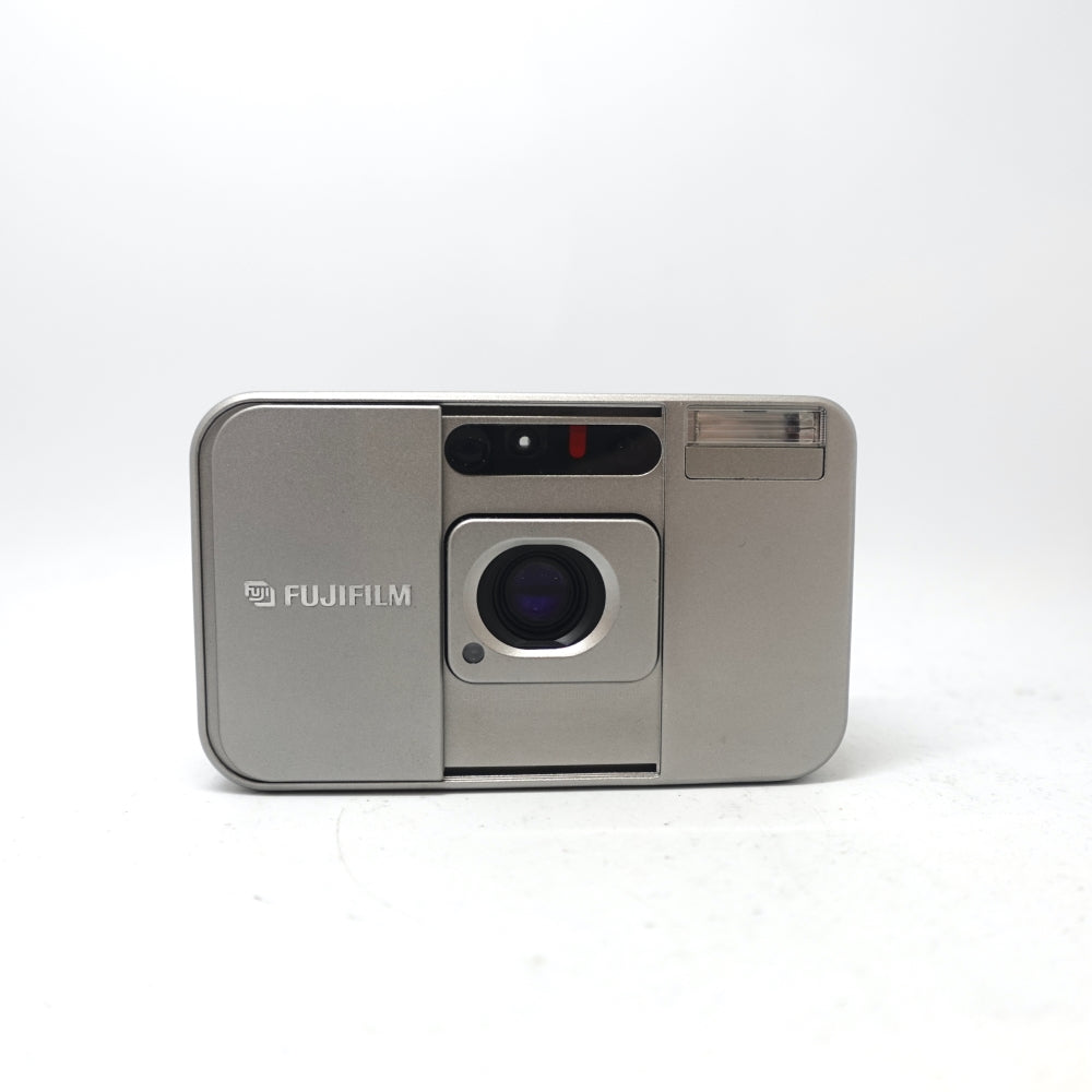 Used Fujifilm Cardia Mini Tiara 35mm Point and Shoot Camera | Gray | U9