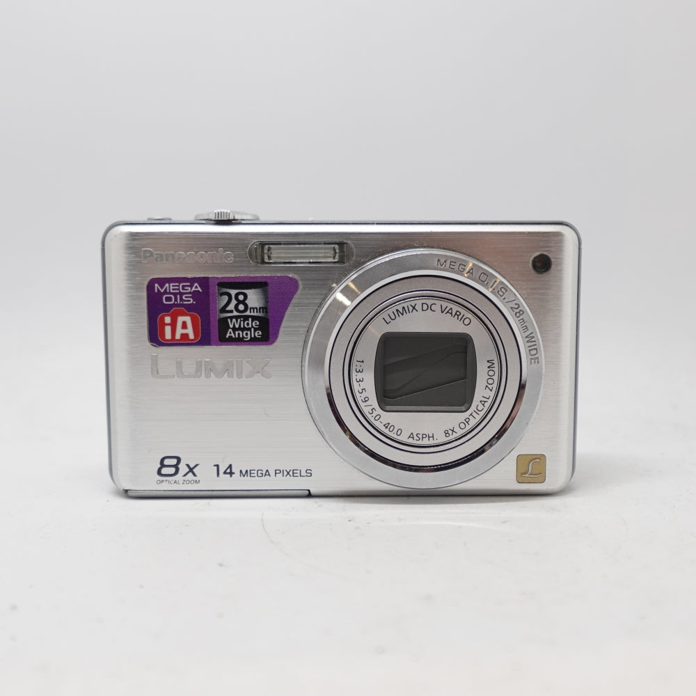 Used Panasonic Lumix DMC-FH20 Digital Point and Shoot Camera | Silver | U9