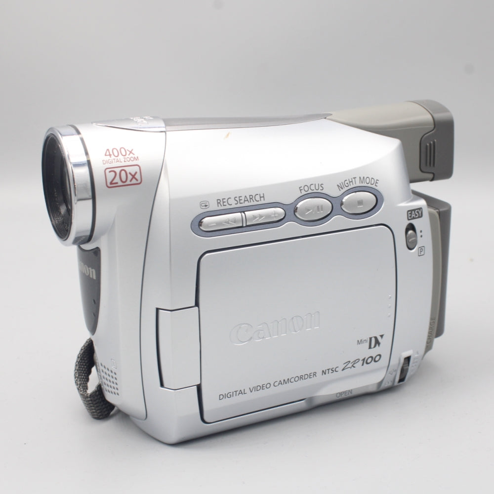 Used Canon ZR100 Mini DV Camcorder