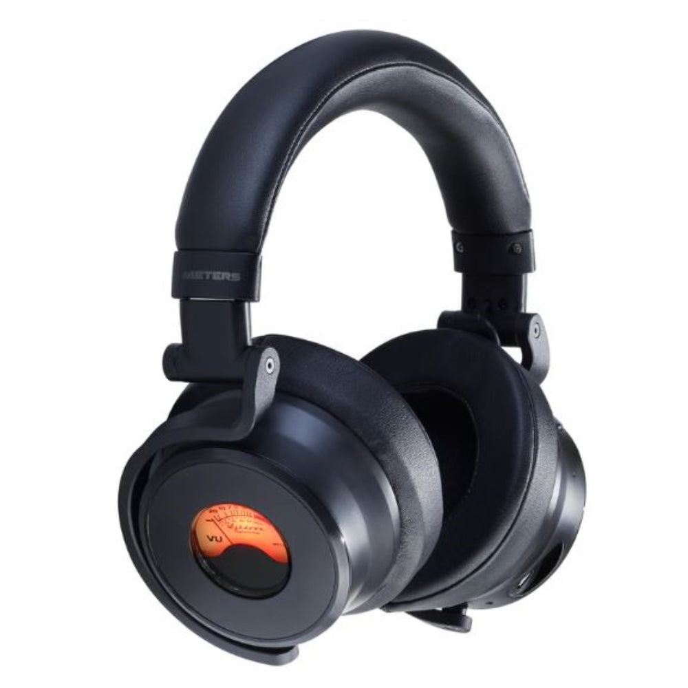 Meters OV-1-B-Connect Pro Over-Ear Active Noise Canceling Bluetooth Headphones | Black