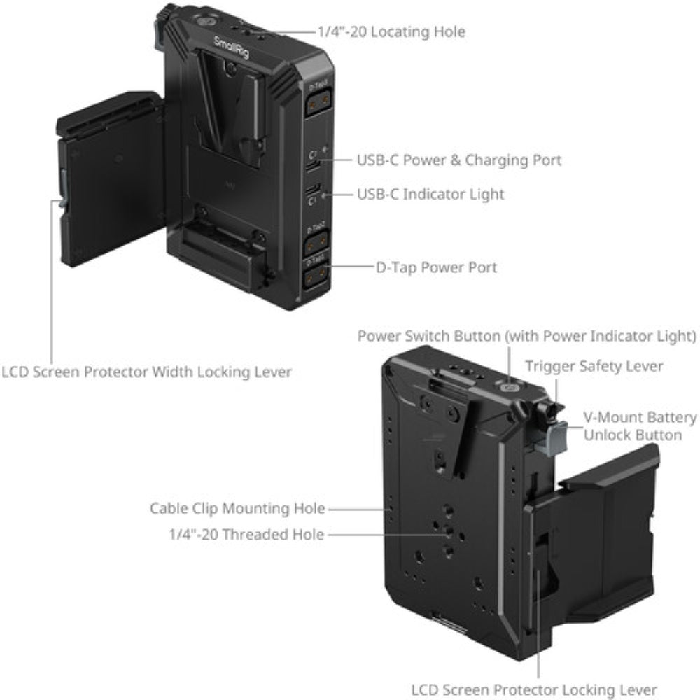 SmallRig V-Mount Battery Plate