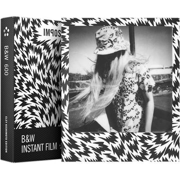 Impossible Eley Kishimoto Edition B&W Instant Film for 600 | Flash Frame, 8 Exposures