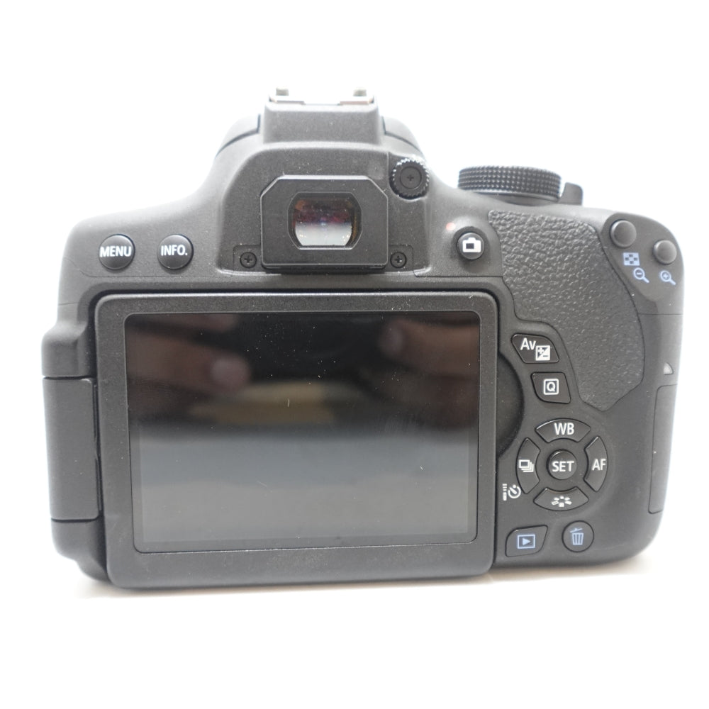 Used Canon EOS Rebel T6i DSLR Camera Body | Black | U9
