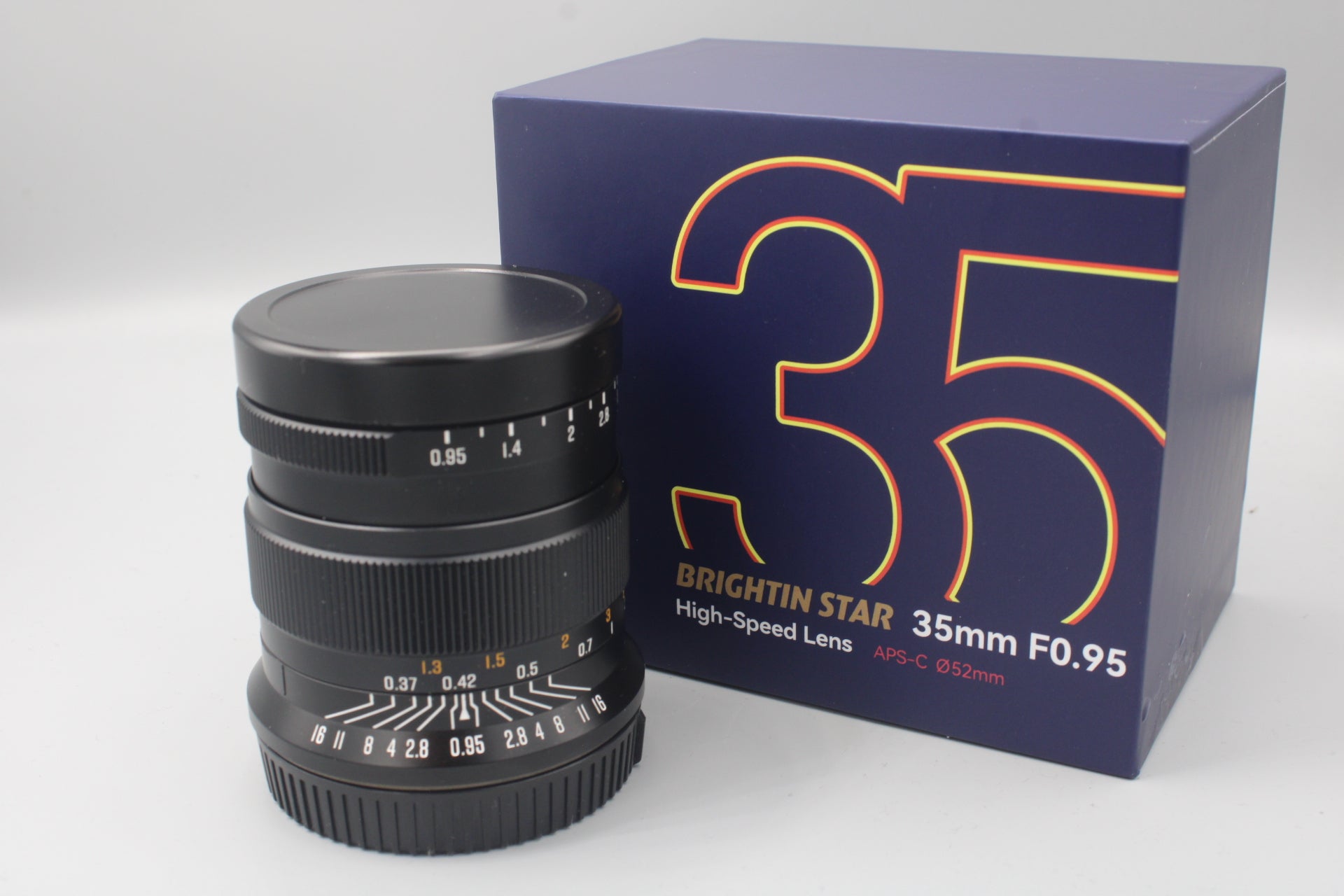 Used Brightin Star Z Mount 35mm f0.95 for APS C Crop Sensor