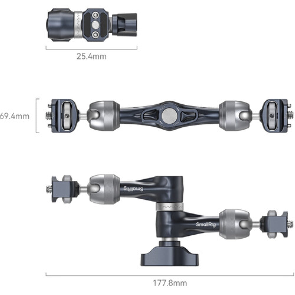 SmallRig Magic Arm with Rosette Gear | 7"