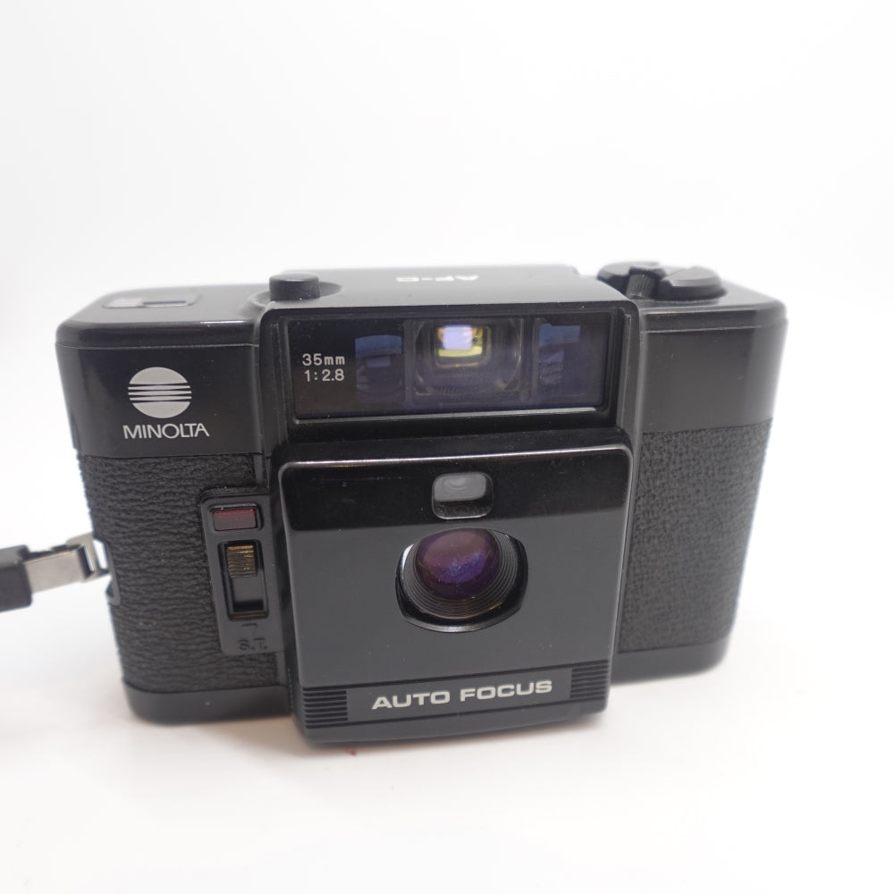 Used Minolta AF-C 35mm Point and Shoot Camera | Black | U9