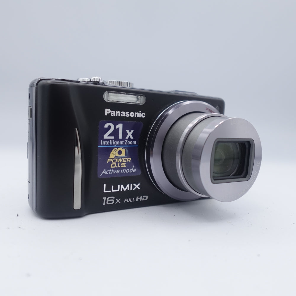 Used Panasonic Lumix DMC-ZS10 Digital Point and Shoot Camera | Black | U9+