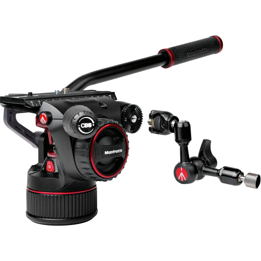 Manfrotto Nitrotech N8 Video Head & 535 Carbon Fiber Tripod