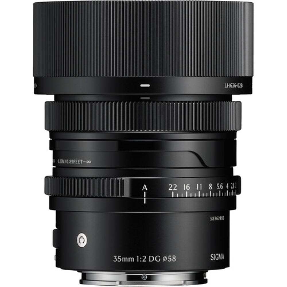 Sigma 35mm f/2 DG Contemporary Lens | Sony E, Black