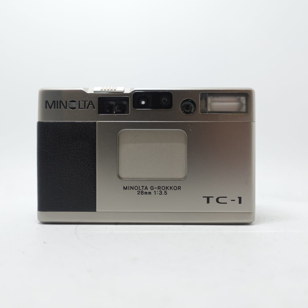 Used Minolta TC-1 35mm Point and Shoot Camera | Chrome | U8+
