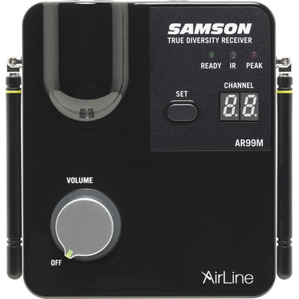 Samson AirLine 99m AH9 Wireless UHF Fitness Headset System | K: 470 to 494 MHz