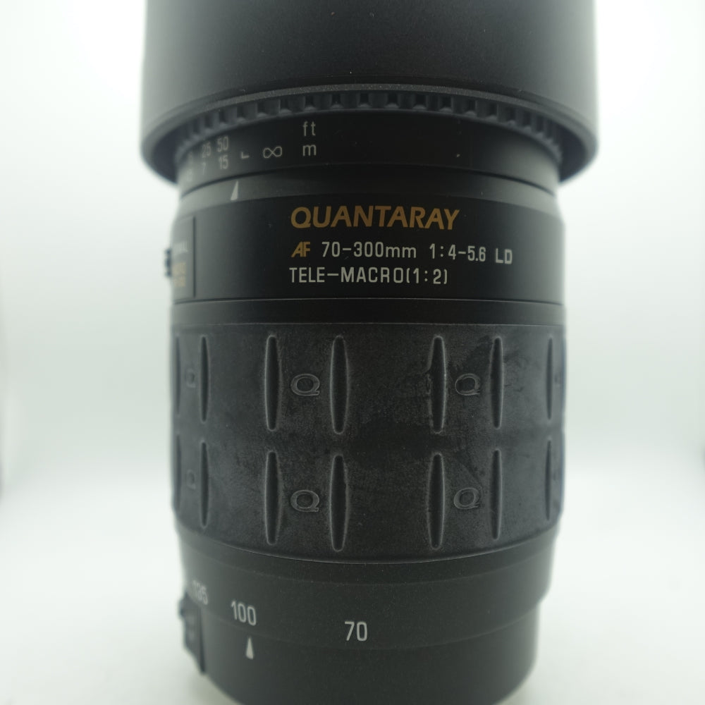 Used Quantaray 70-300mm f4-5.6 LD Tele-Macro AF | U8
