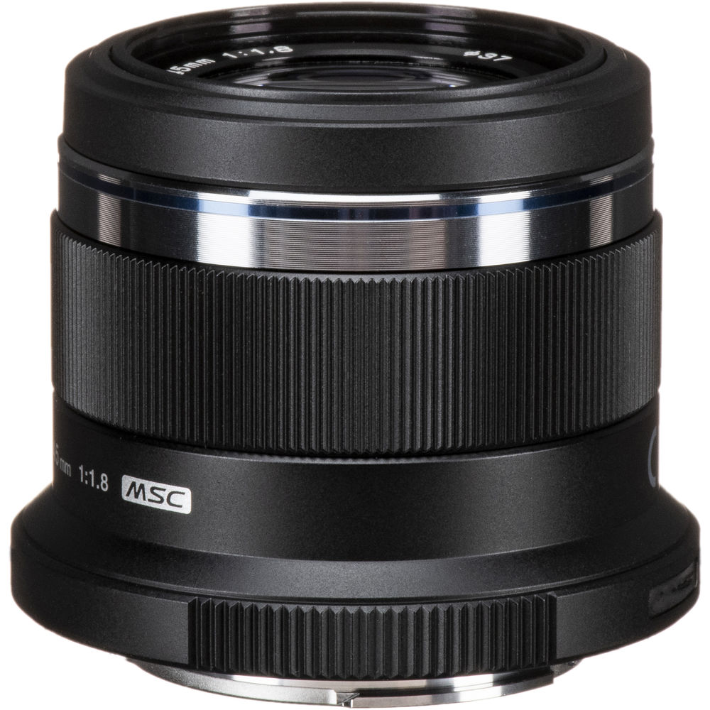 Olympus M.Zuiko Digital 45mm f/1.8 Lens | Black