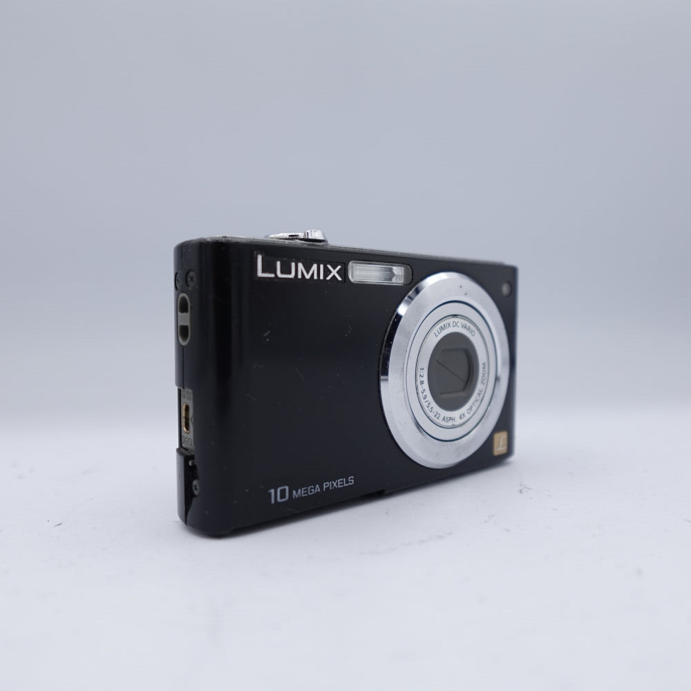 Used Panasonic Lumix DMC-FS42 Digital Point and Shoot Camera | Black | U7