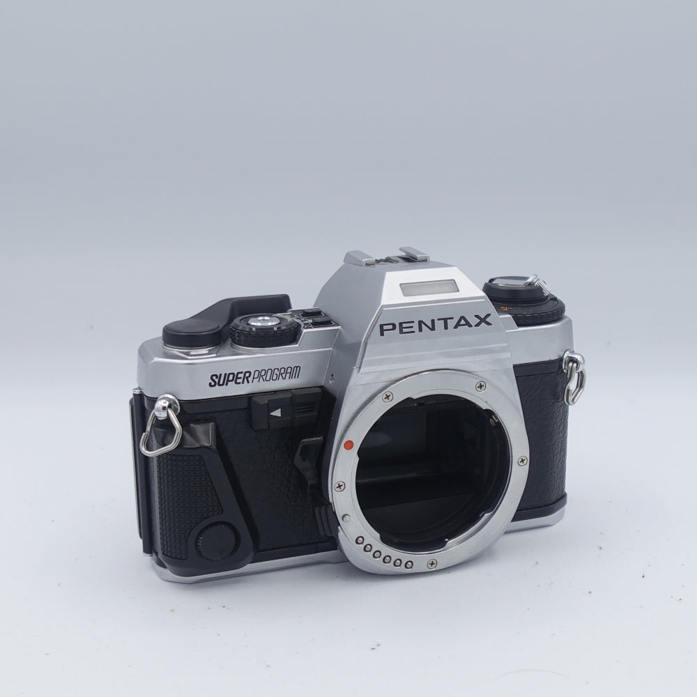 Used Pentax Super Program 35mm SLR Camera Body | Chrome | U9