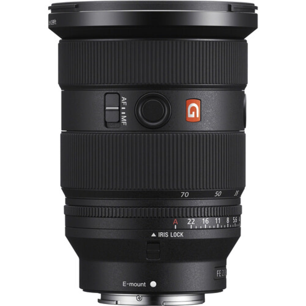Sony FE 24-70mm f/2.8 GM II Autofocus Lens Bundled with 82mm UV Filter + Deluxe Cleaning Kit + Lens Pen + Cap Keeper + Microfiber Cleaning Cloth (6 Items)