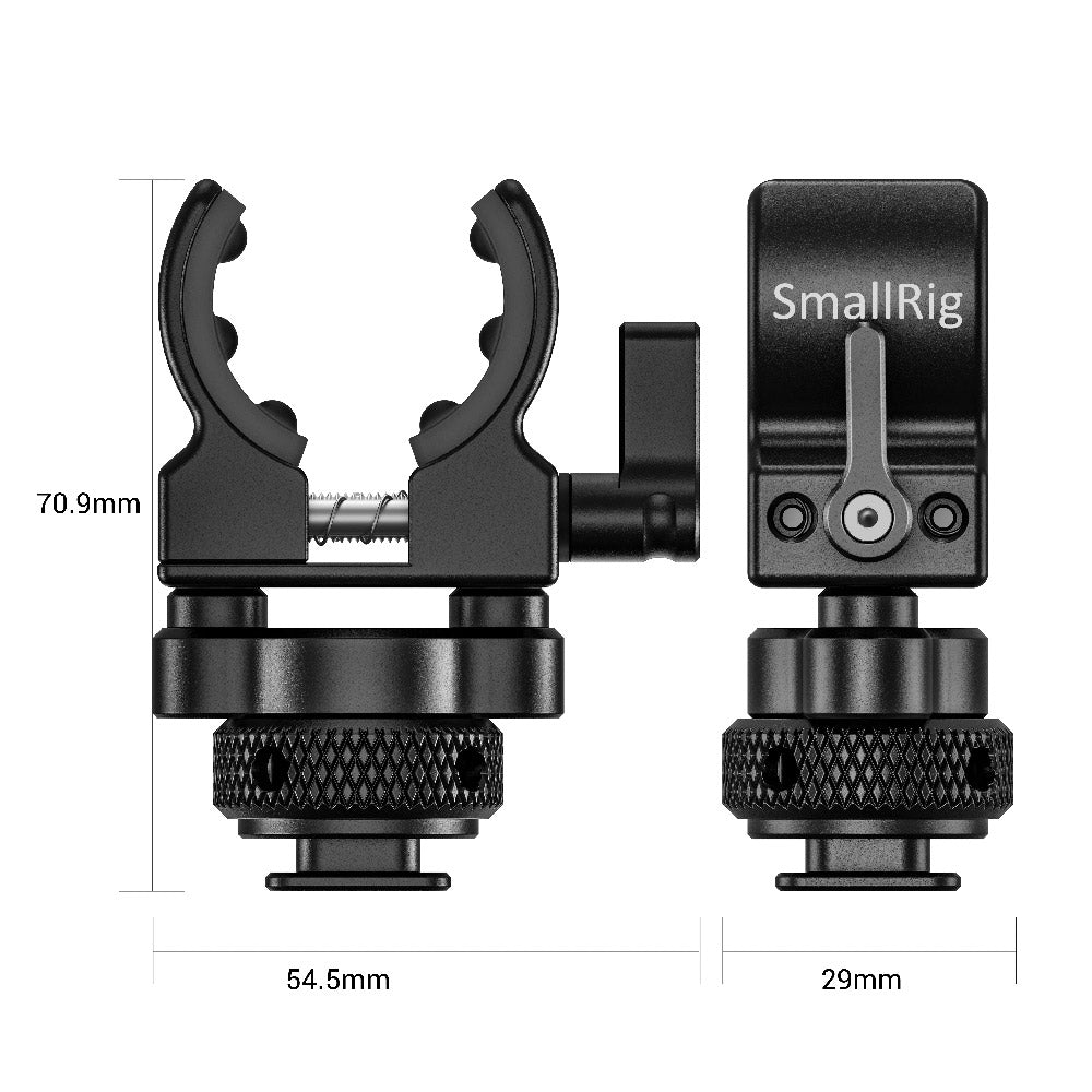SmallRig Shotgun Microphone Holder | Cold Shoe