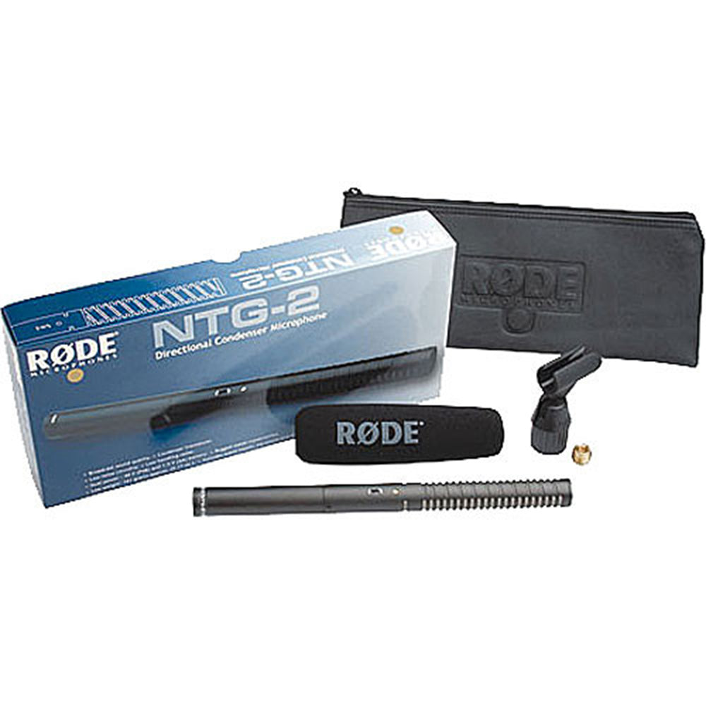 Rode NTG2 Condenser Shotgun Microphone **OPEN BOX**