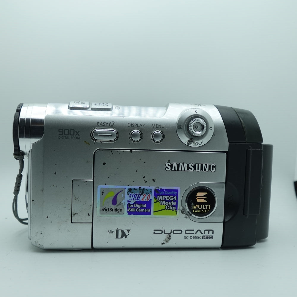 Used Samsung SC-D6550 | Silver | MiniDV | U7