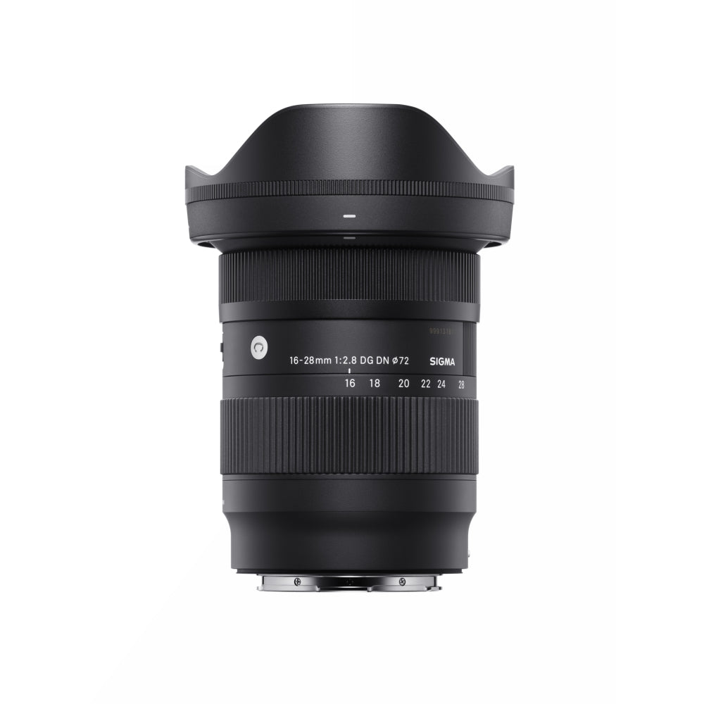 Sigma 16-28mm f/2.8 DG DN Contemporary Lens Compatible with E Mount (Full Frame) Bundle with 72mm UV Filter + Lens Cap Keeper + Deluxe Cleaning Kit + Cleaning Cloth (5 Items)