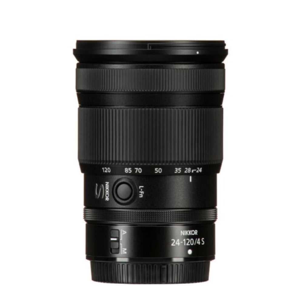 Nikon NIKKOR Z 24-120mm f/4 S Compatible with Z Mount Lens (Full Frame) Bundle with UV Filter + Lens Cap Keeper + Cleaning Kit + Cleaning Cloth (5 Items)