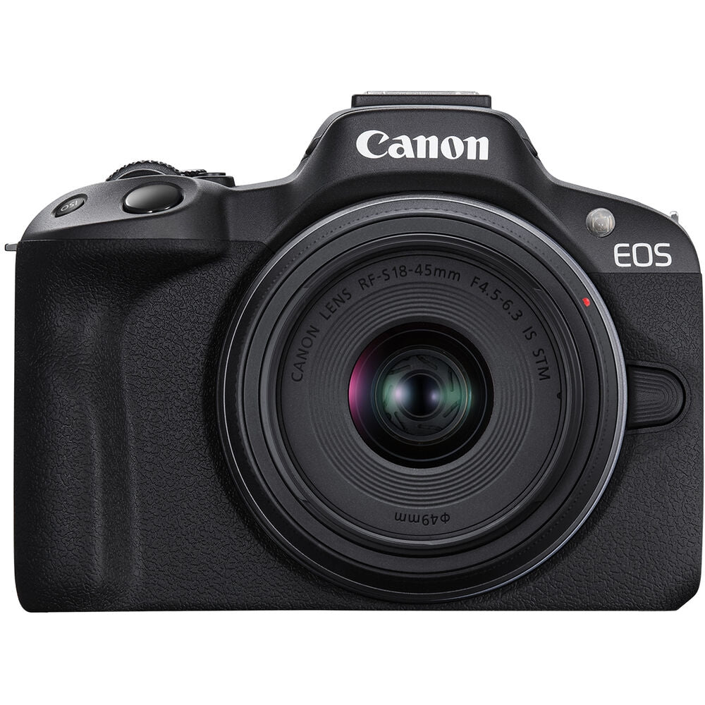 Canon EOS R50 Mirrorless Camera with 18-45mm Lens | Black