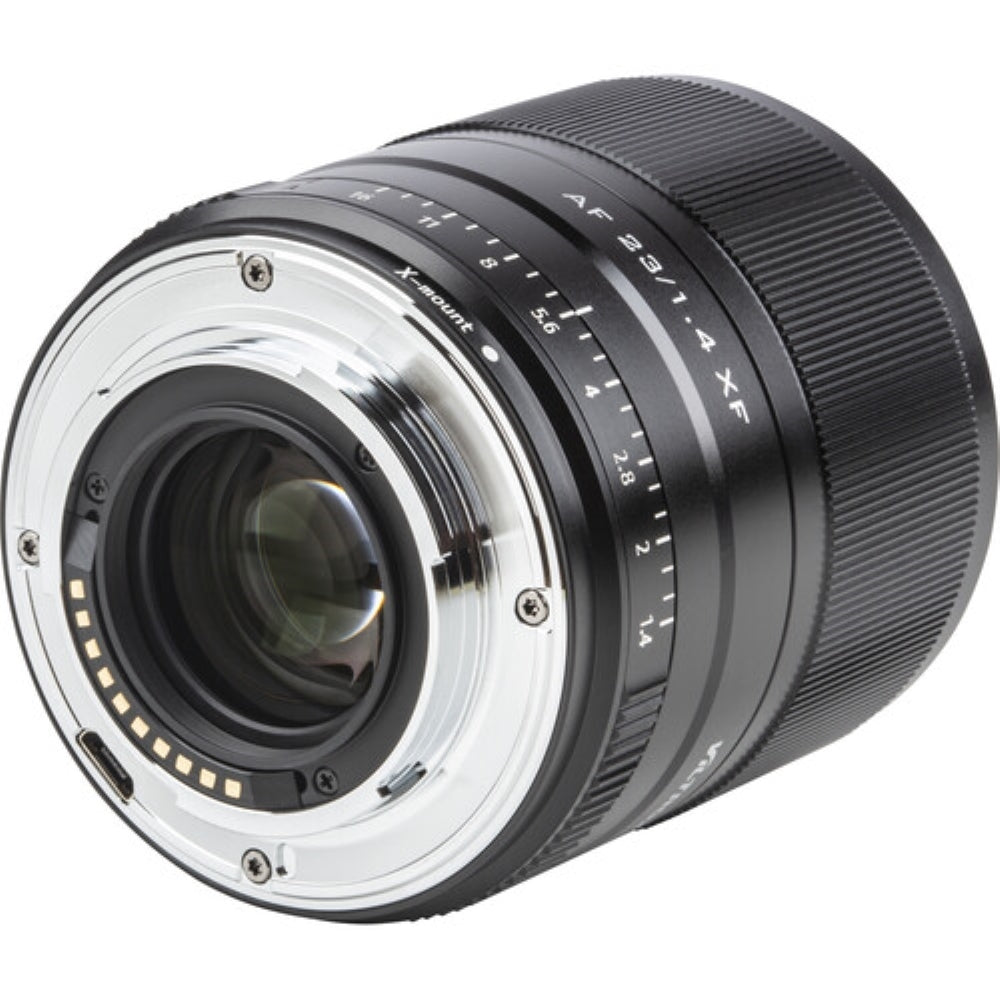 Viltrox AF 23mm f/1.4 XF Lens V2 Compatible with FUJIFILM X Mount Bundle with UV Filter + Lens Cap Keeper + Cleaning Kit + Cleaning Cloth (5 Items)