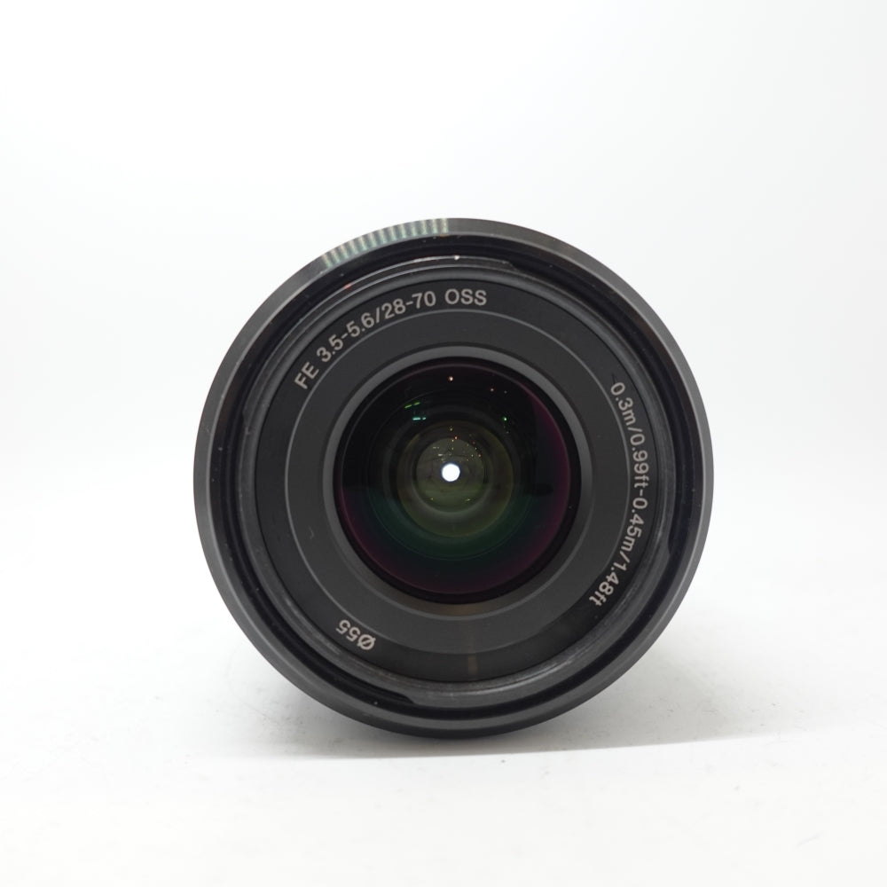 Used Sony FE 28-70mm f/3.5-5.6 E-Mount OSS Lens | Black | U8