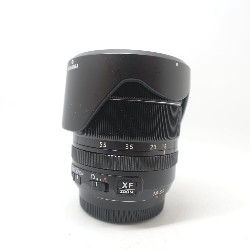 Used Fujifilm Fujinon Aspherical Super EBC XF 18-55mm f/2.8-4 R LM OIS Lens | Black | U9