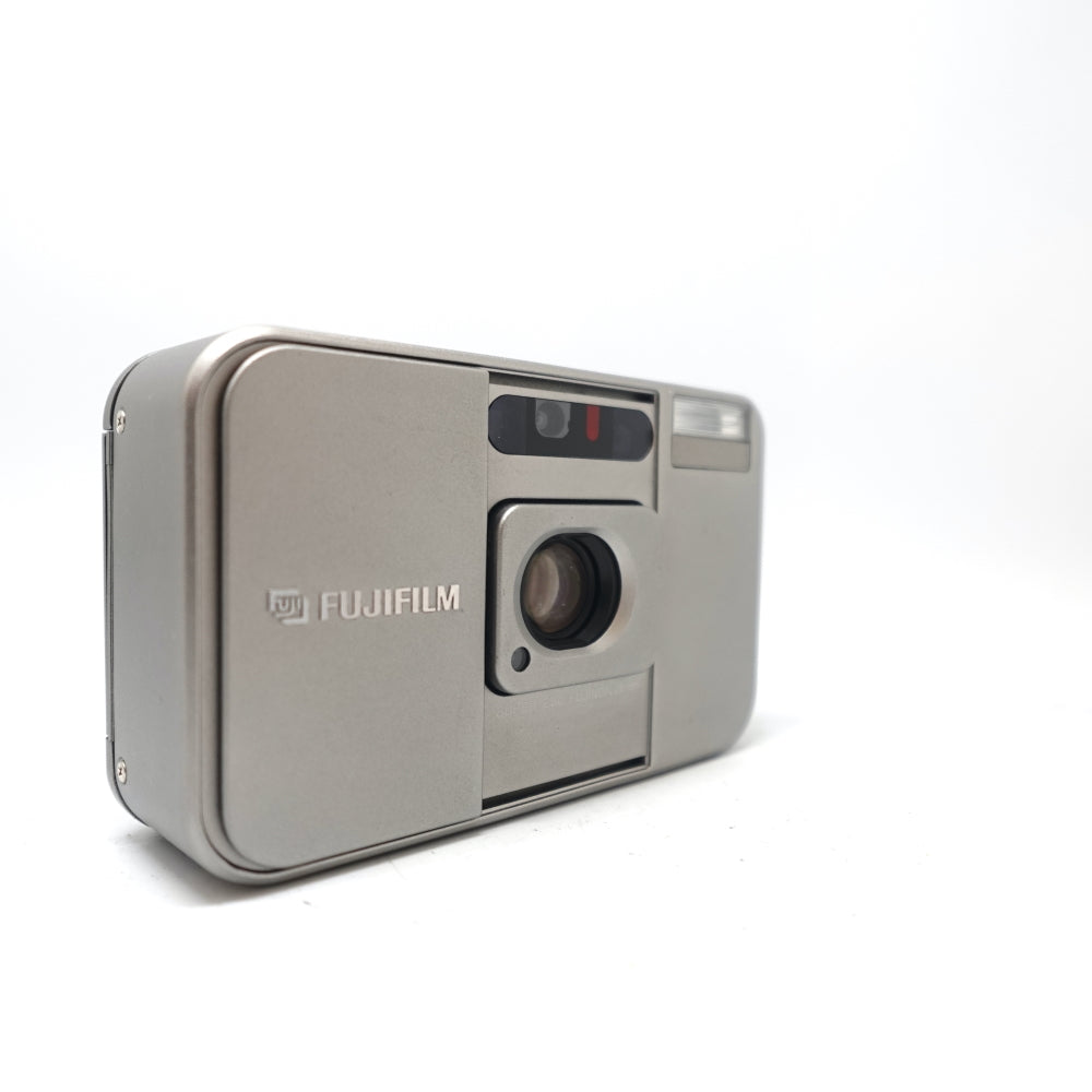 Used Fujifilm Cardia Mini Tiara 35mm Point and Shoot Camera | Gray | U9