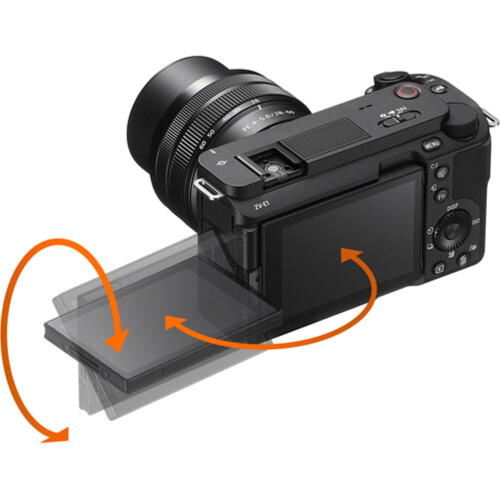 Sony ZV-E1 Mirrorless Camera with 28-60mm Lens | Black