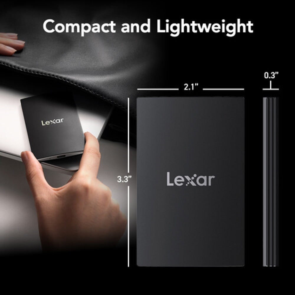 Lexar 1TB SL500 USB 3.2 Gen 2x2 Portable SSD