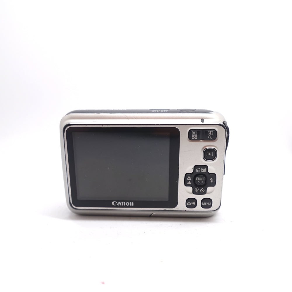 Used Canon PowerShot A495 Digital Point and Shoot Camera | Silver | U8+