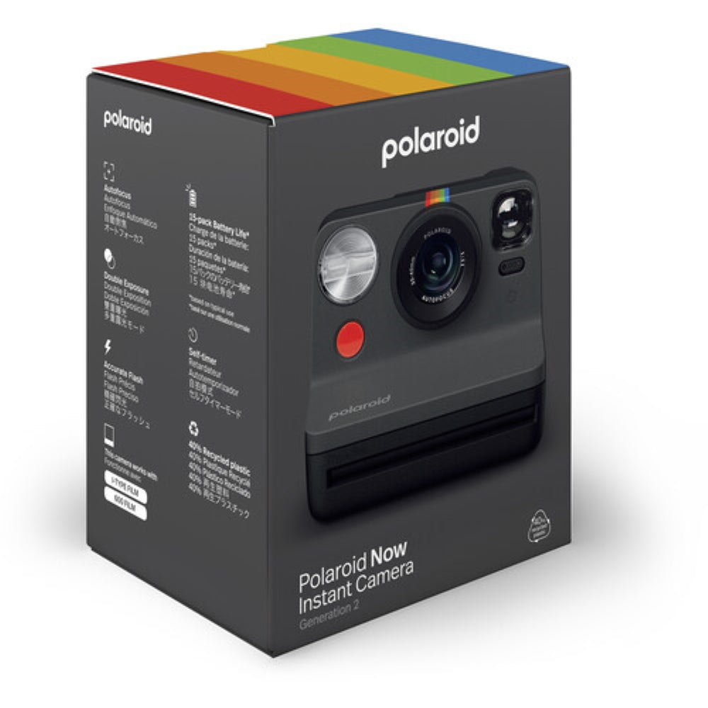 Polaroid Now Generation 2 i-Type Instant Camera | Black